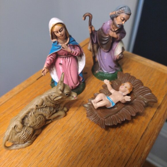 Nativity figures, vintage - Picture 8 of 10